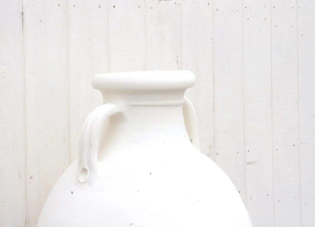 Vintage Amphora Greek Terracotta Planter - 6