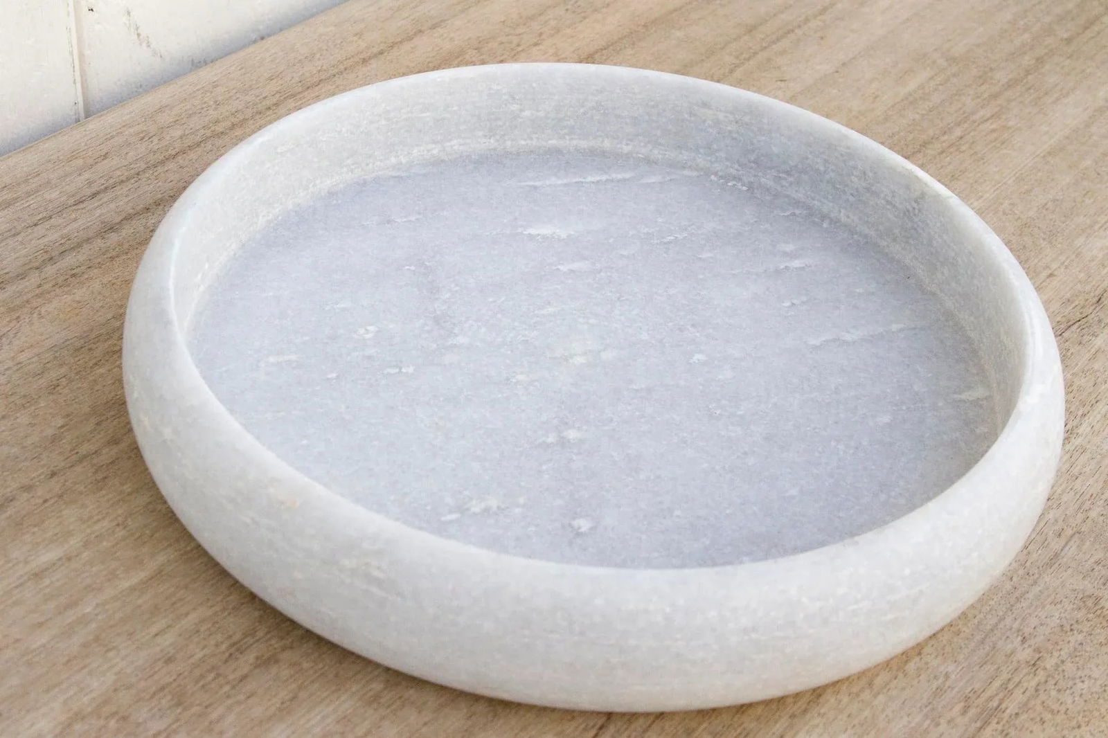 Large Round Marble Stone Tray - 6
