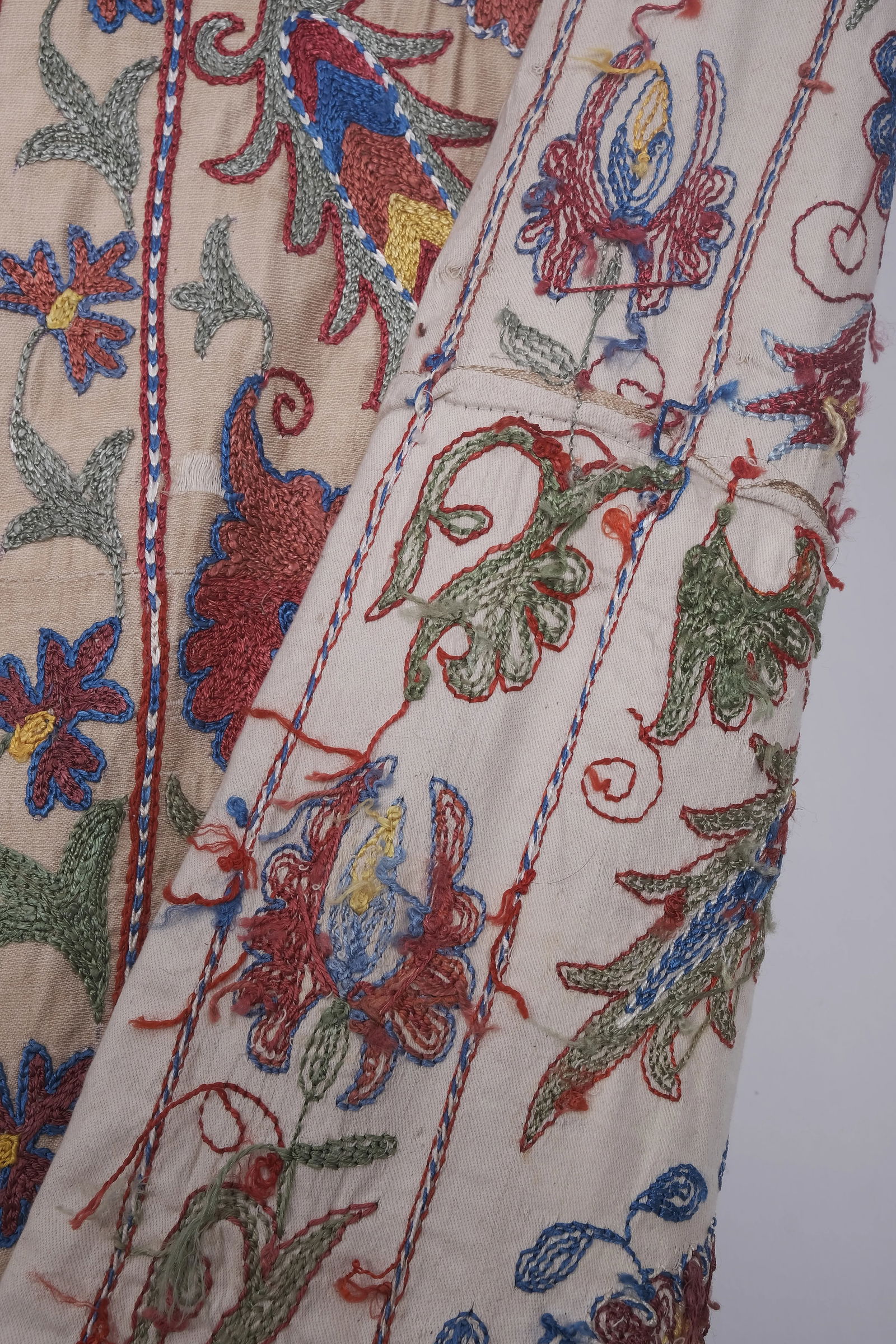 Silk Suzani Wall Hanging Decor 8'2'' X 9'10'' - 11