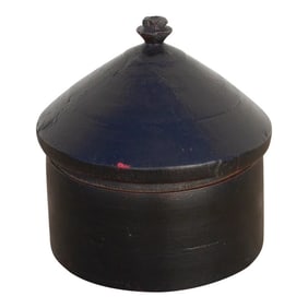 Jalor Ebonized Black Tika Box