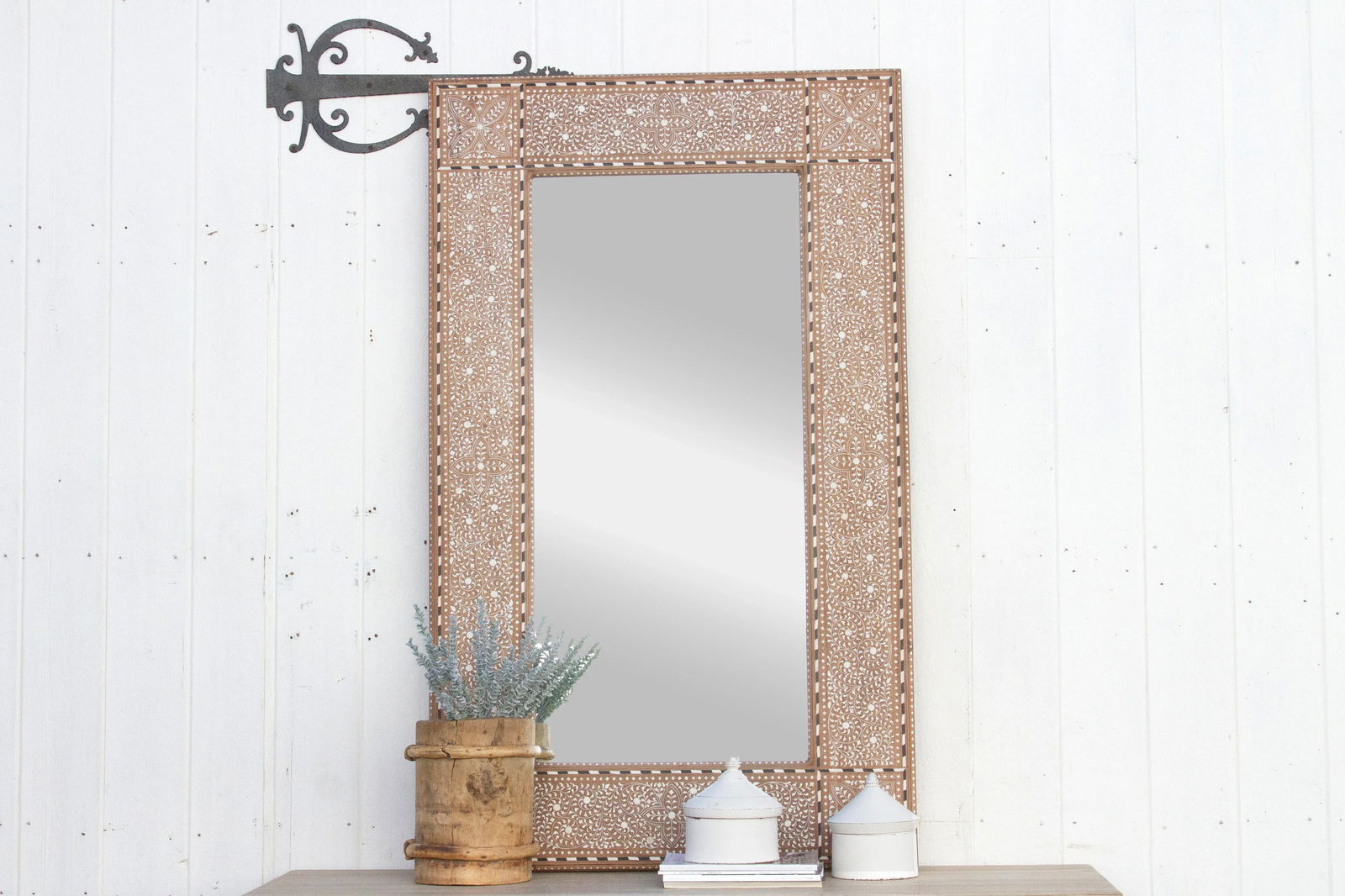 Large Fine Royal Inlay Mirror - 3