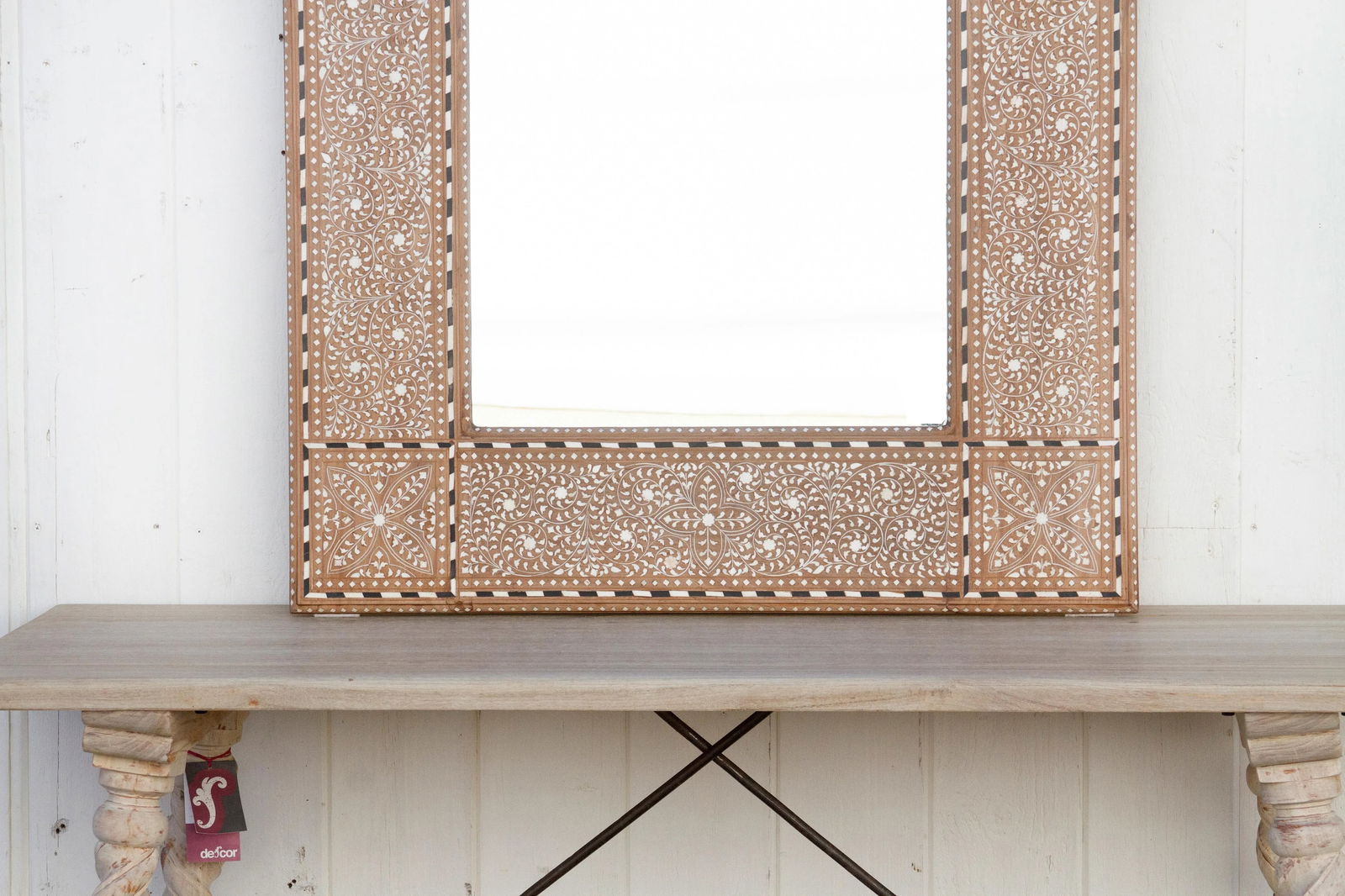 Large Fine Royal Inlay Mirror - 5