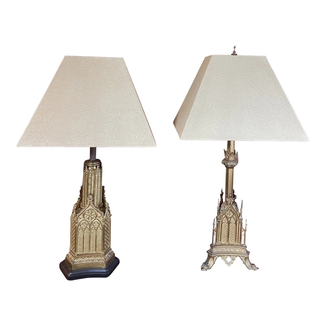 Pair of French Gothic Table Lamps (1 of 13)