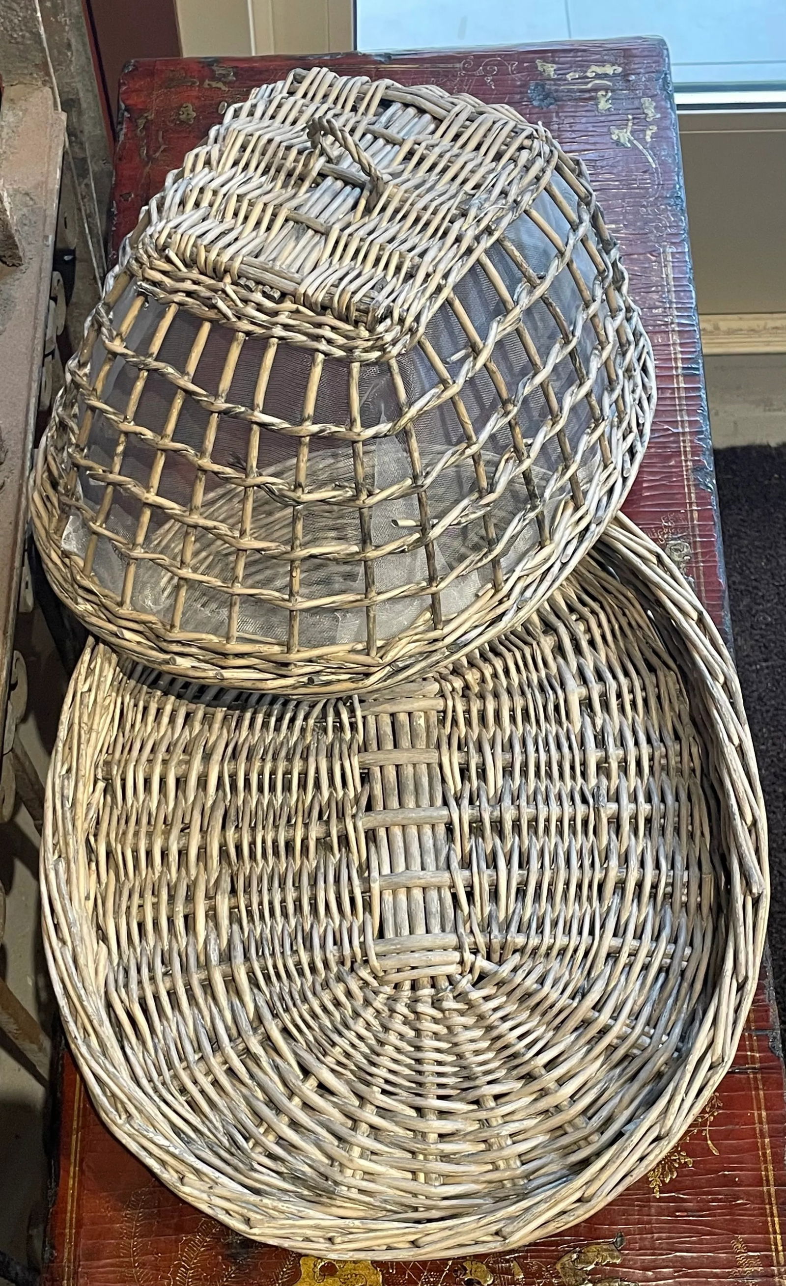 Woven Kitchen Tray With Cover - 3