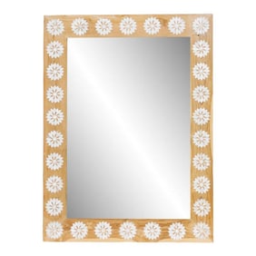Modern Farmhouse Inlay Blossom Mirror