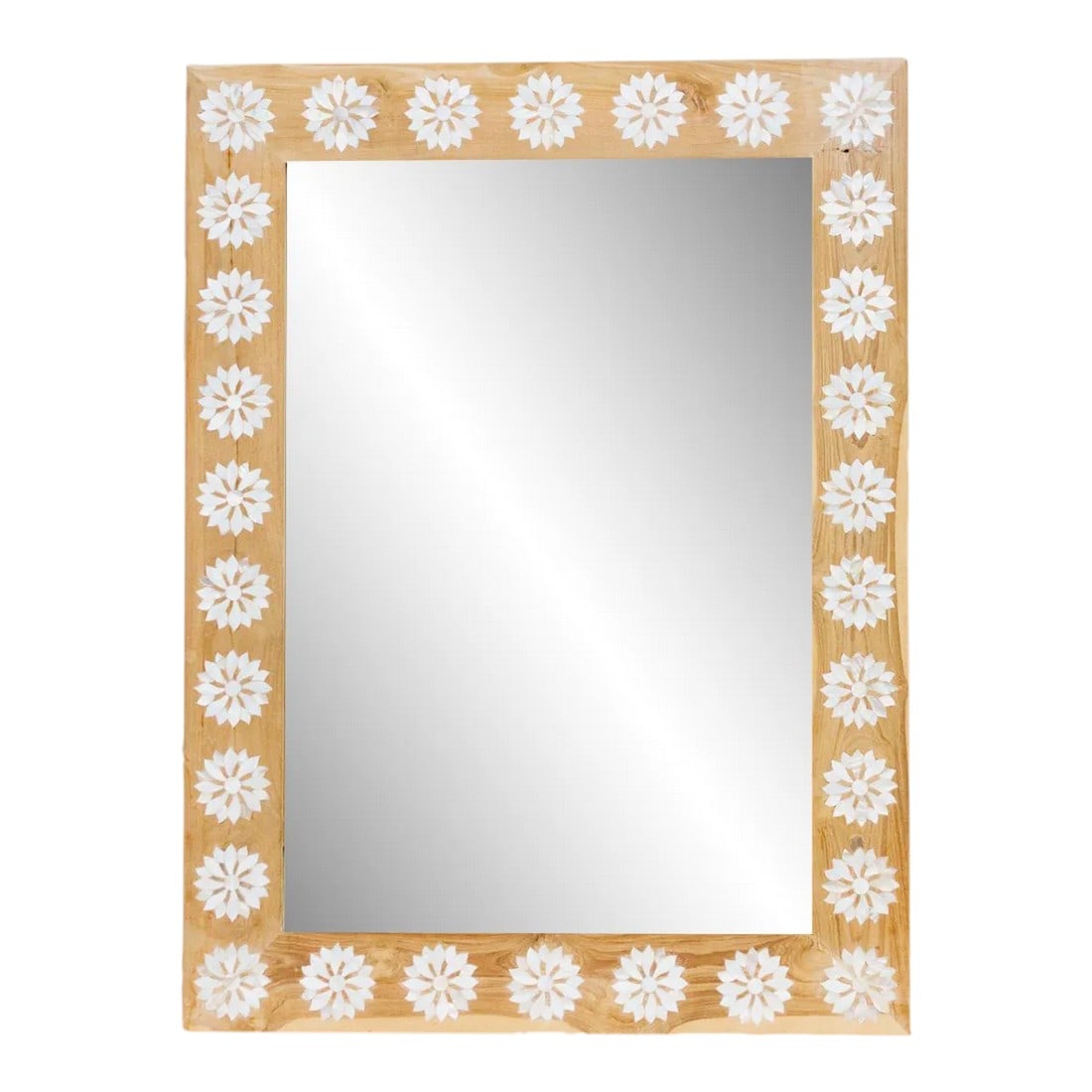 Modern Farmhouse Inlay Blossom Mirror (1 of 12)