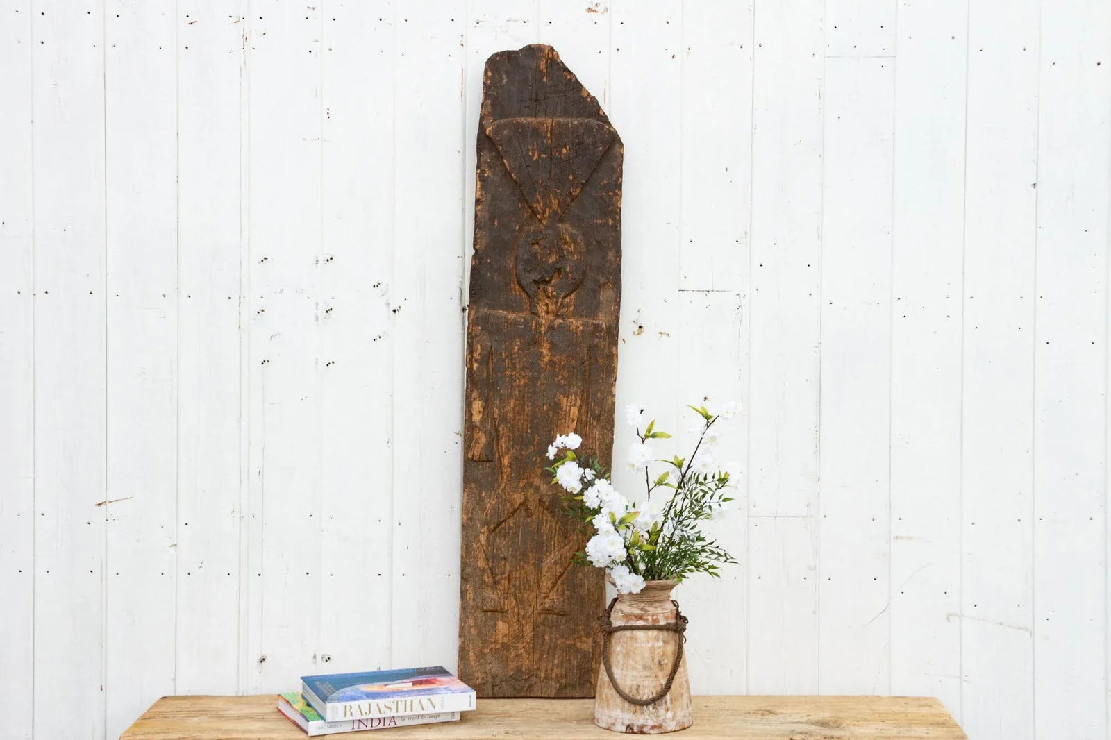 Ancient Carved Panel From Nagaland - 10