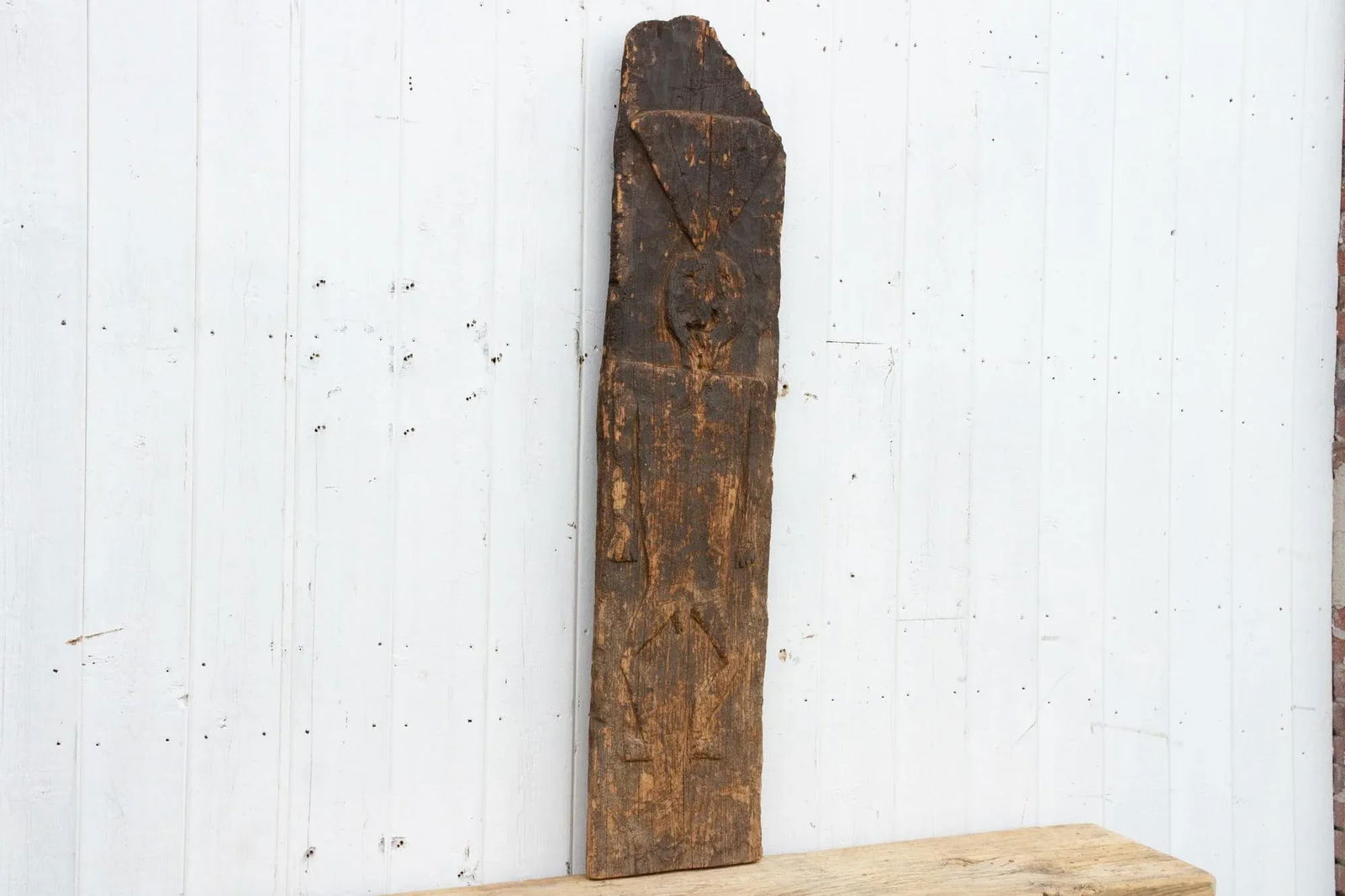 Ancient Carved Panel From Nagaland - 6