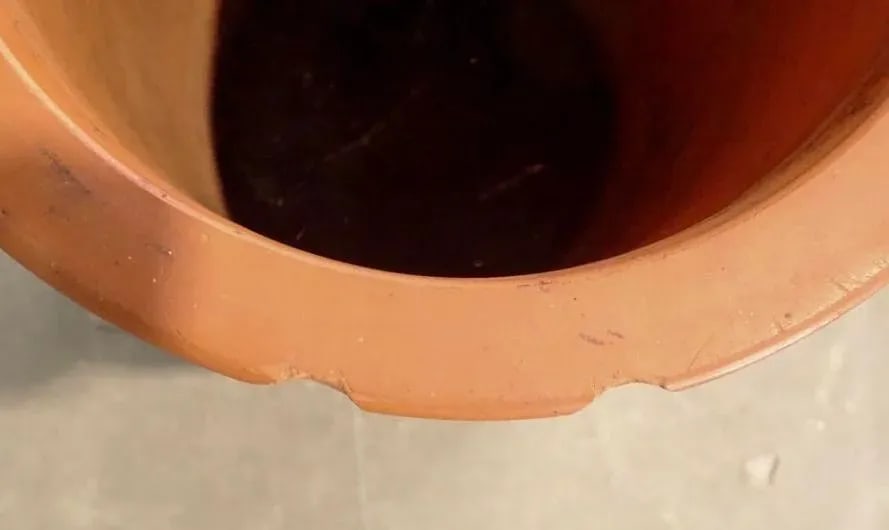 19th Century Japanese Meiji Era Dragon Embellished Tokoname Terracotta Red Ware Ceramic Umbrella Sta - 3