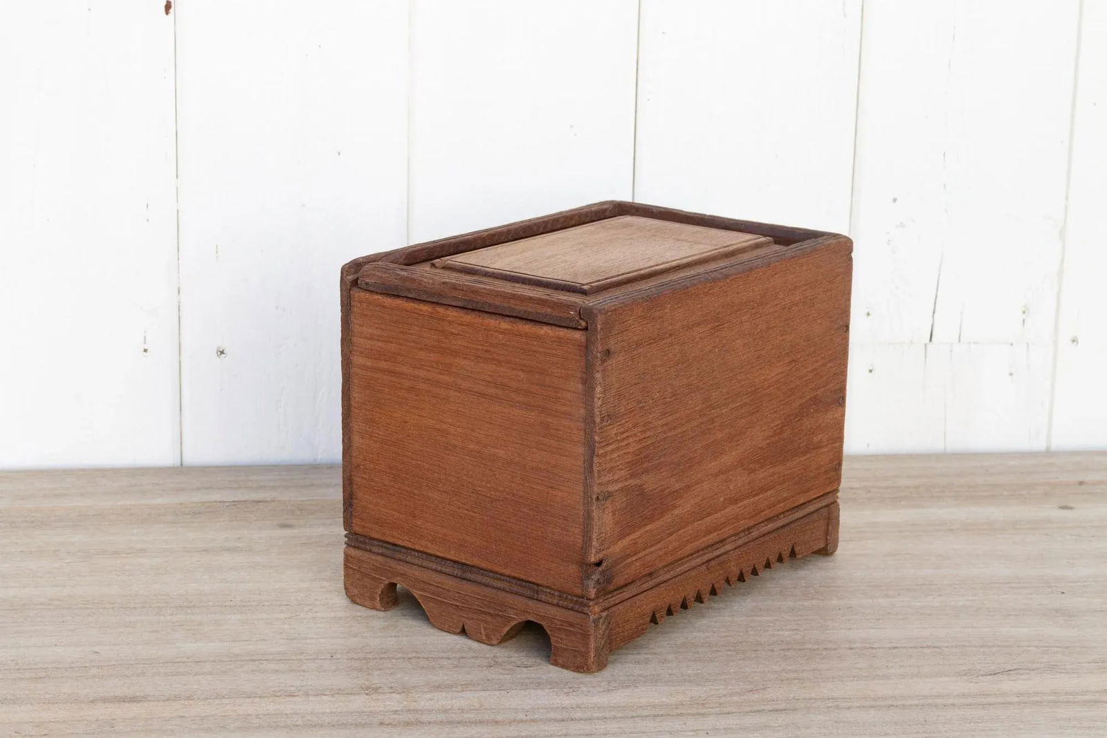 Antique Colonial Spice Box - 8