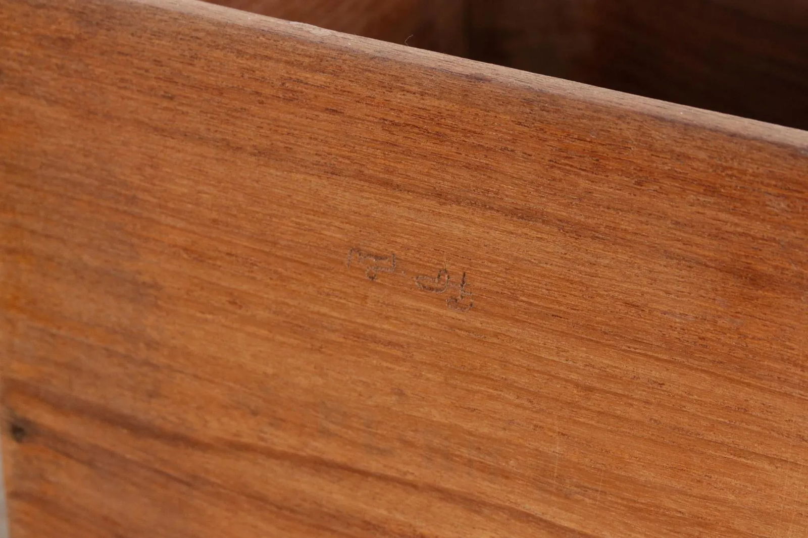 Antique Colonial Teak Chest - 7