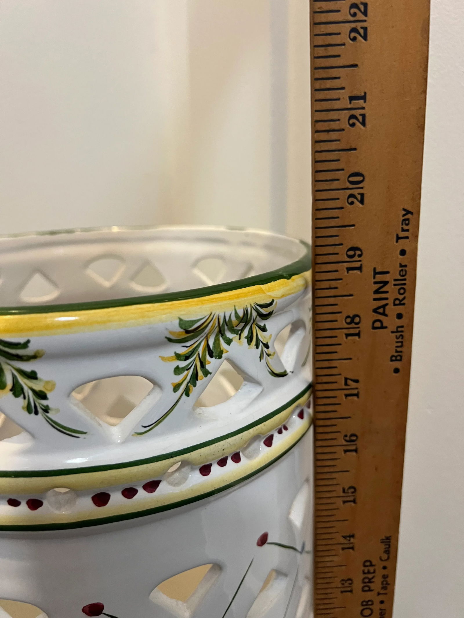 Hand Painted Umbrella Stand Made in Portugal - 9