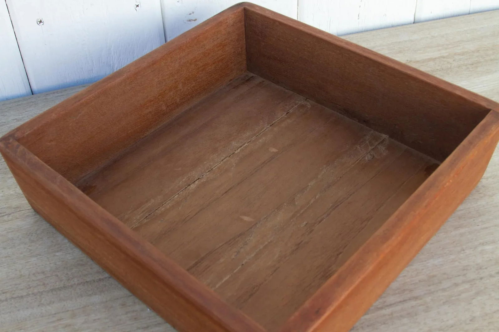 Colonial Teak Spice Basket - 3
