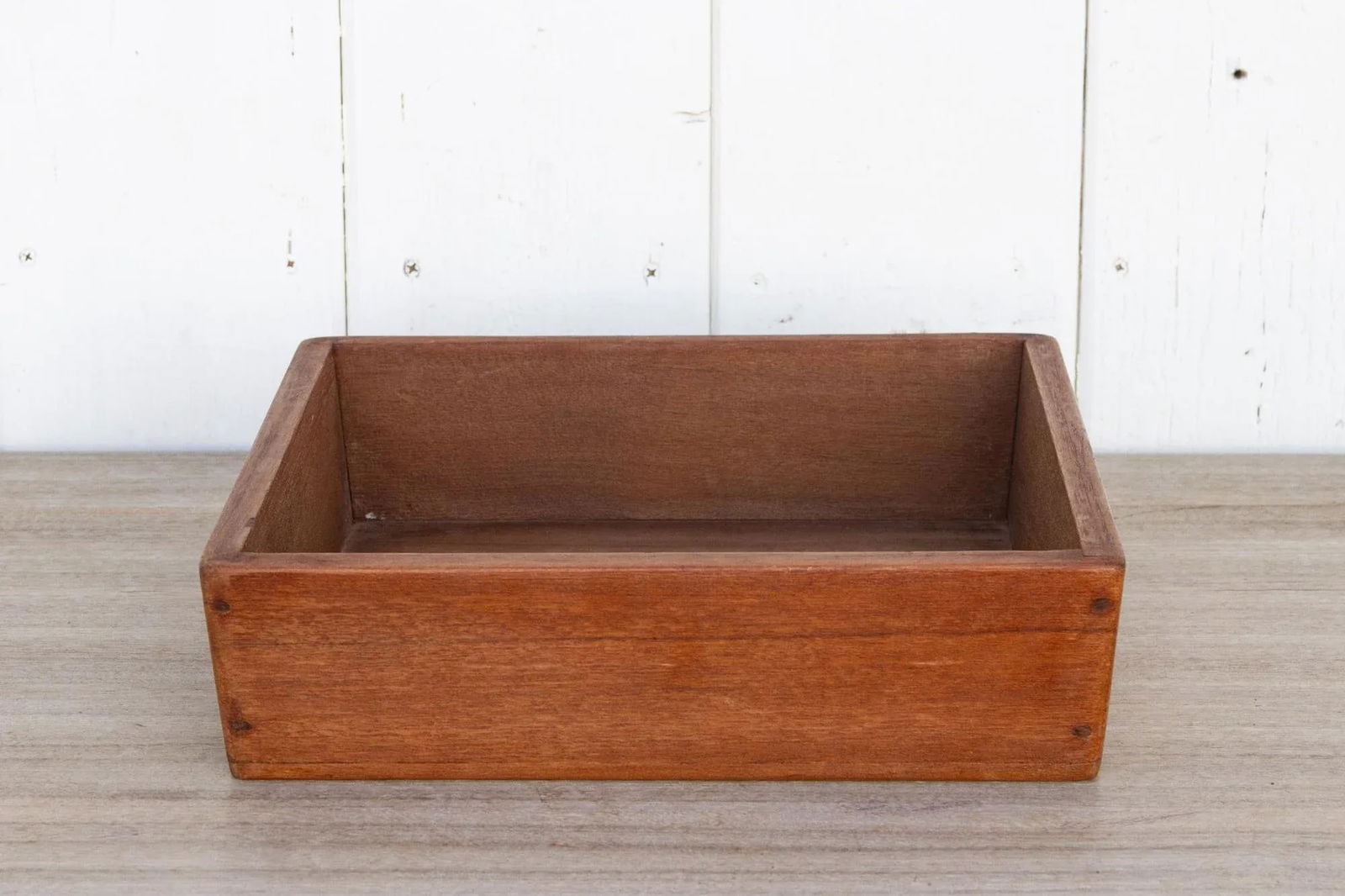 Colonial Teak Spice Basket - 5