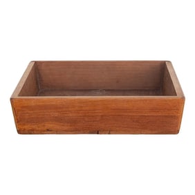 Vintage Teak Indian Tray