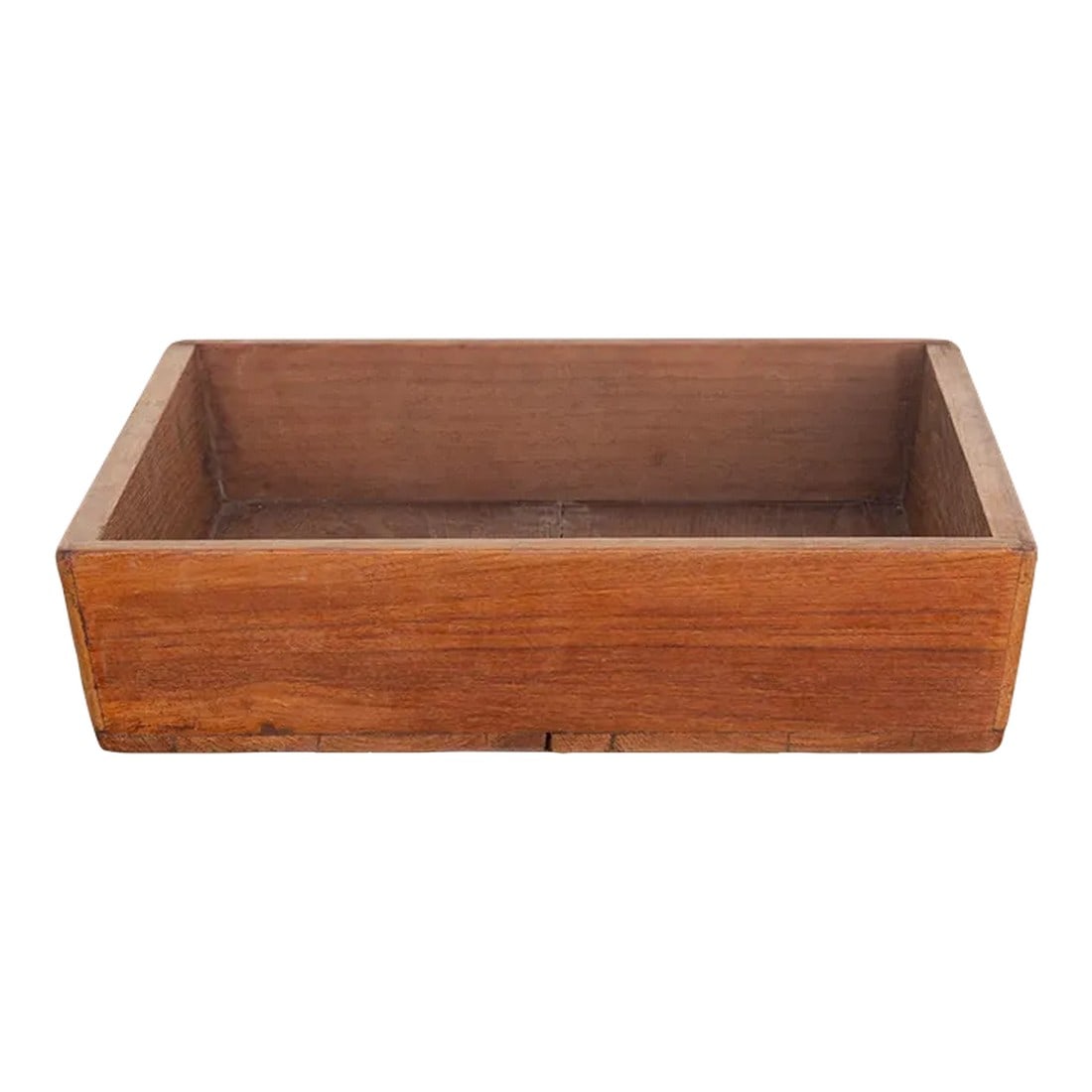 Vintage Teak Indian Tray: A rare antique colonial style tray from Ceylon. Of Dutch colonial style, this tray is characterized by a blend of European and Asian design elements, reflecting the cultural exchange and influence of