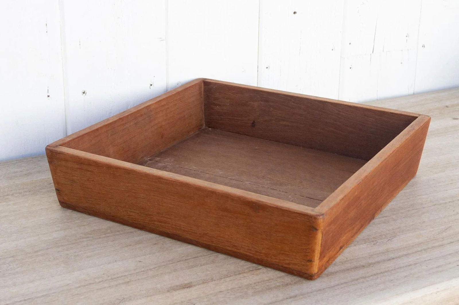 Vintage Teak Indian Tray - 4