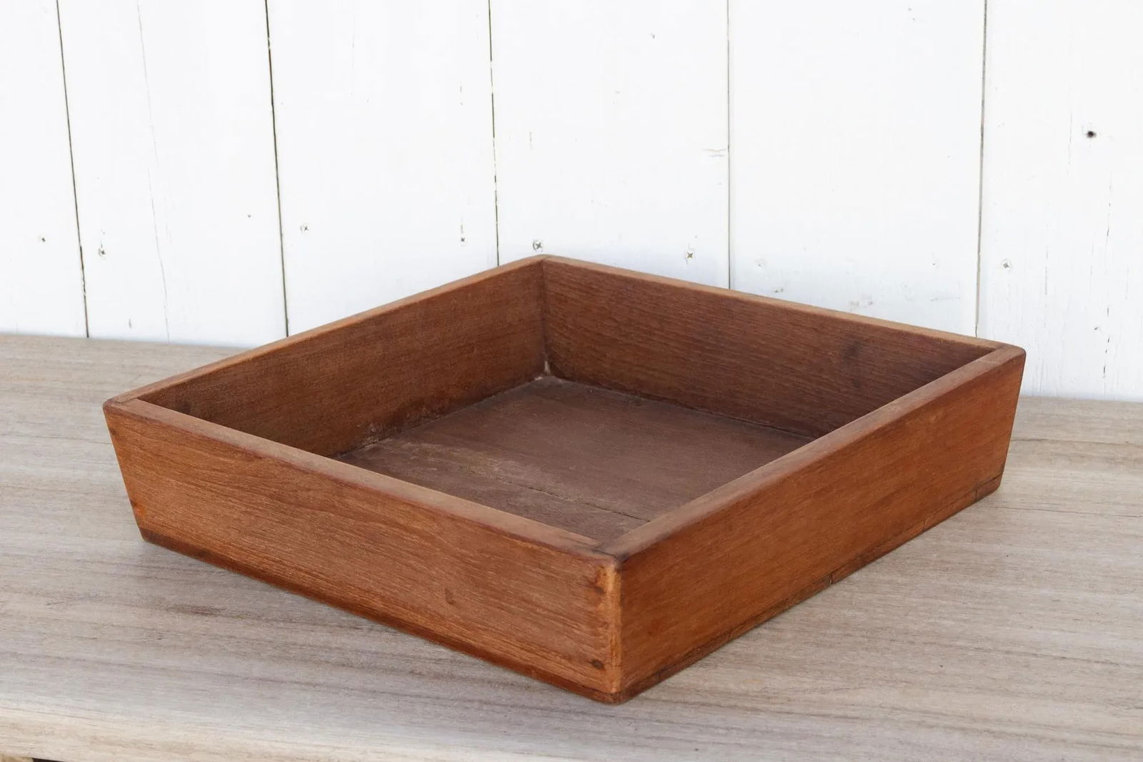 Vintage Teak Indian Tray - 5
