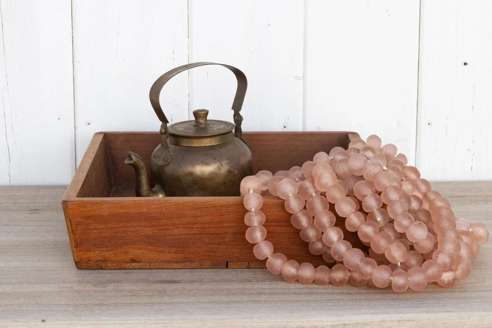 Vintage Teak Indian Tray - 6