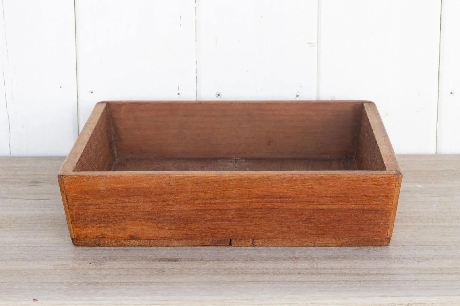 Vintage Teak Indian Tray - 7