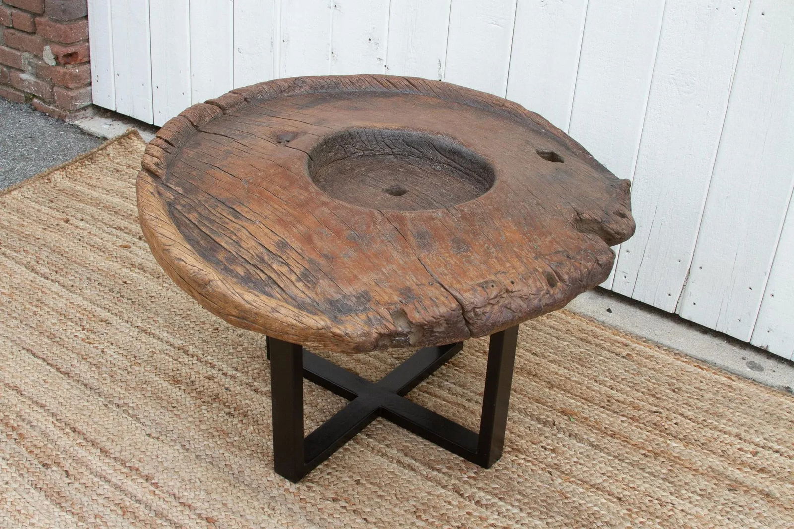 Ancient Java Grinder Coffee Table - 4