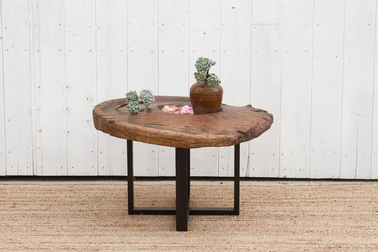 Ancient Java Grinder Coffee Table - 7