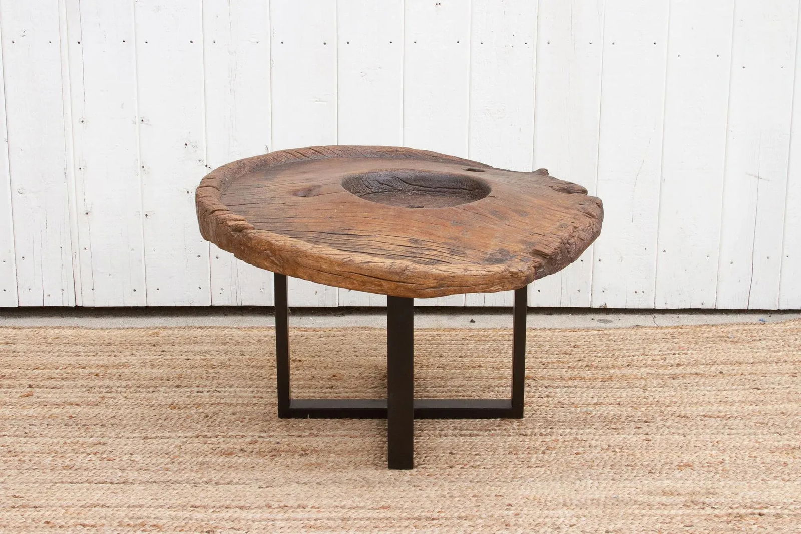 Ancient Java Grinder Coffee Table - 8