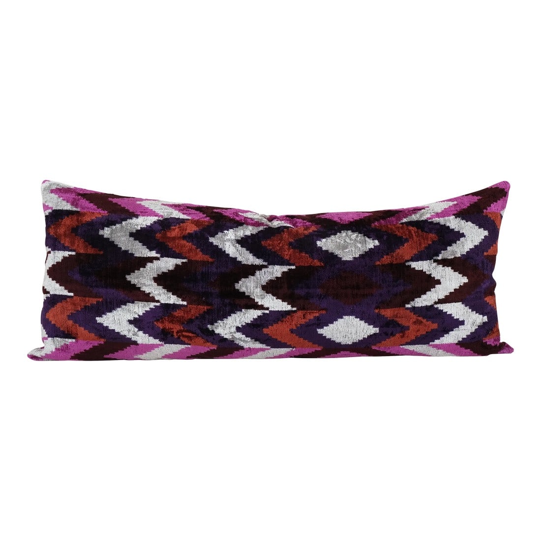 Ikat Bedding Velvet Pillow Cover 14'' X 38'' (1 of 5)