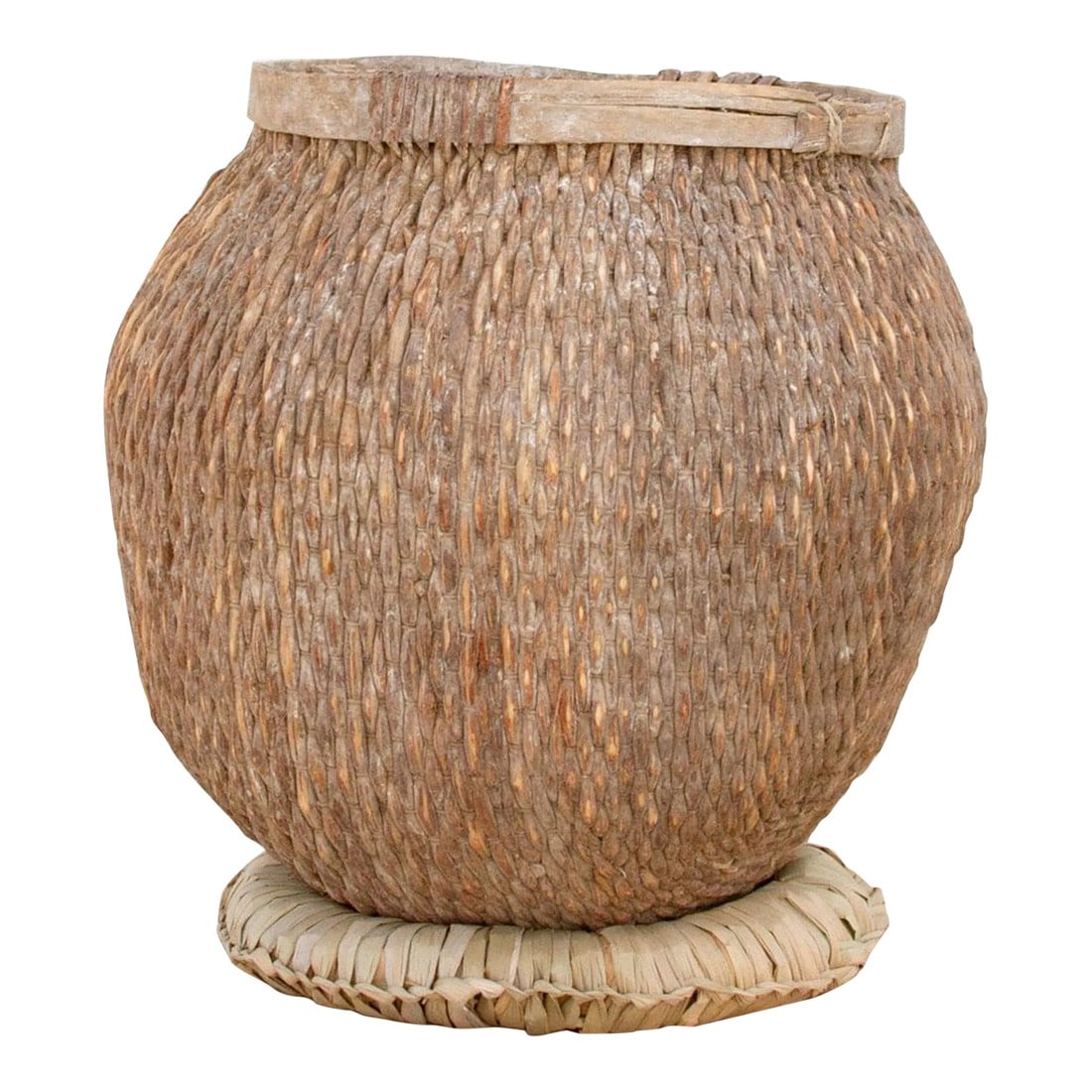 Antique Farming Grain Basket (1 of 8)