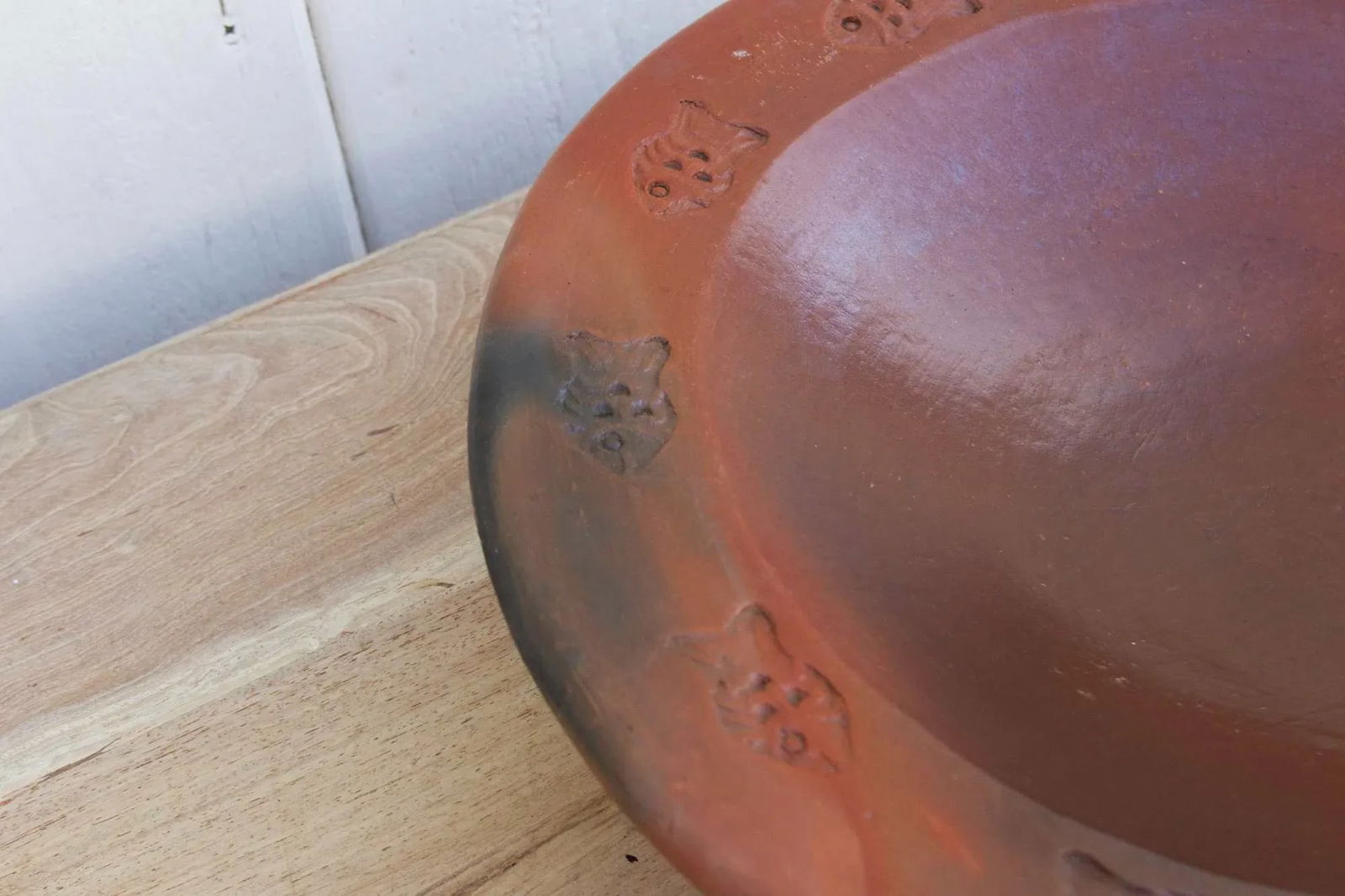 Vintage French Terracotta Platter - 6