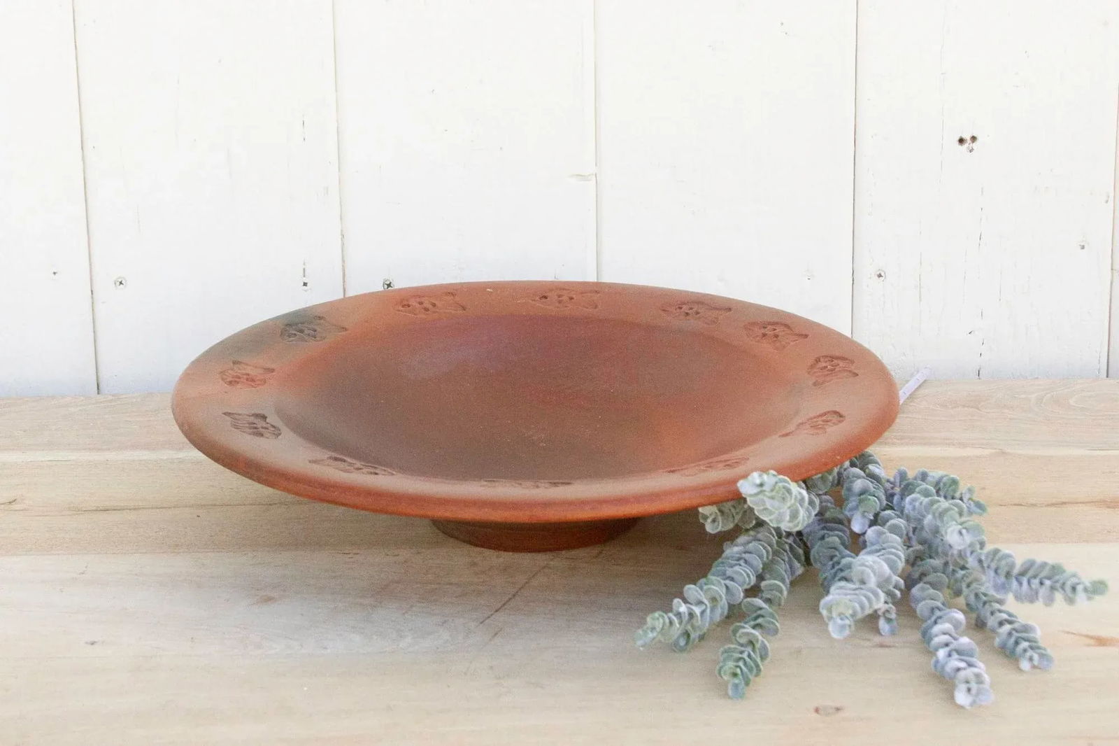 Vintage French Terracotta Platter - 9