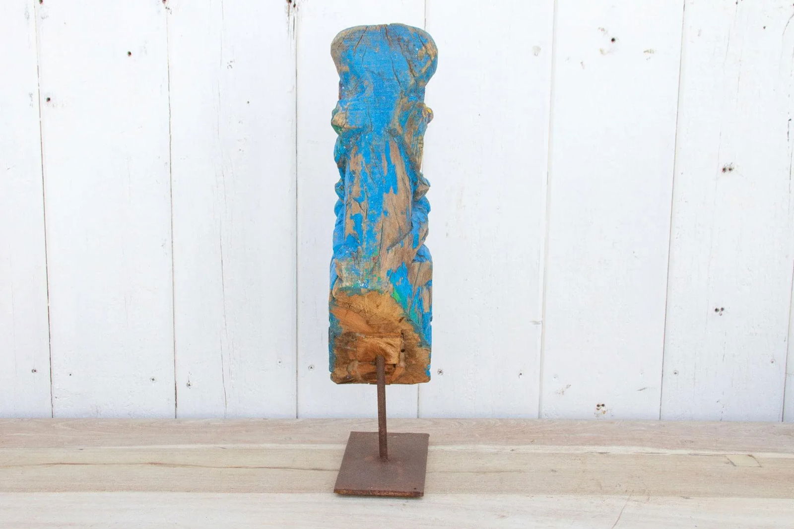 Antique Jodhpur Blue Horse Bust - 8