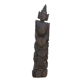 Handcarved Full Length Bali Statue