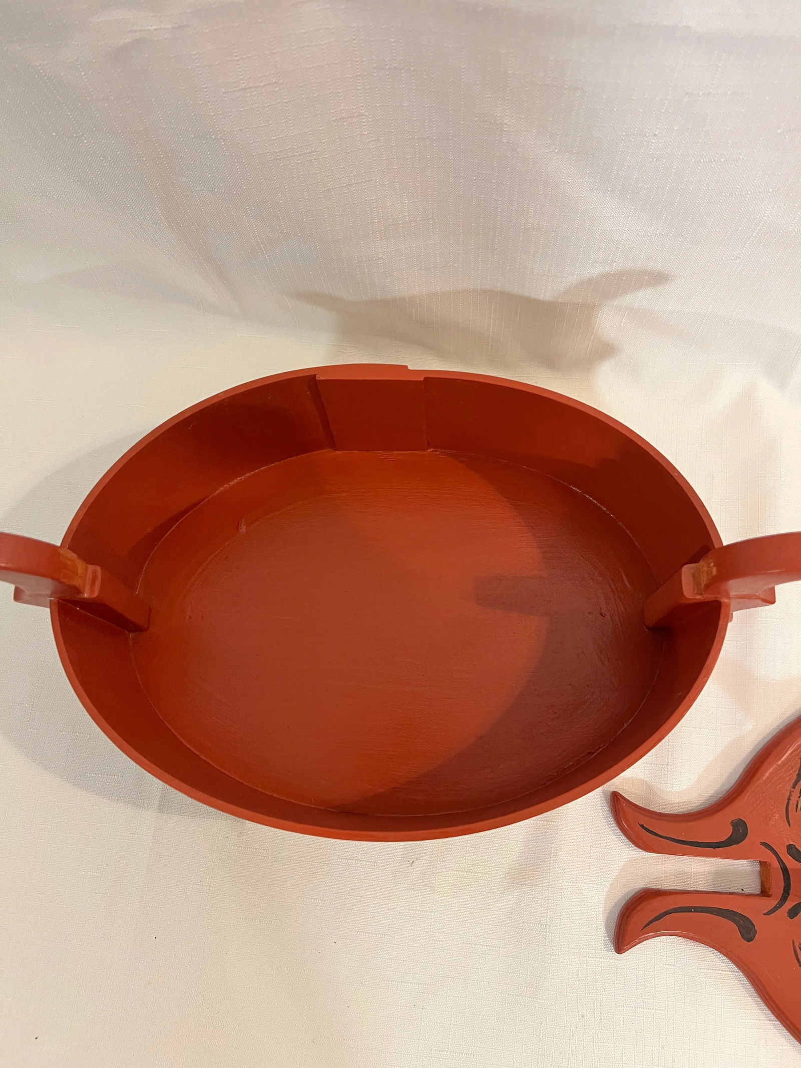 Vintage Norwegian Rune Box Artist Signed Folk Art - 7