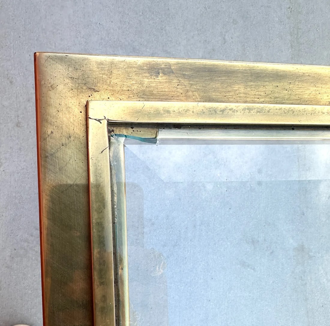 Vintage Mastercraft Greek Key Brass Coffee Table - 10