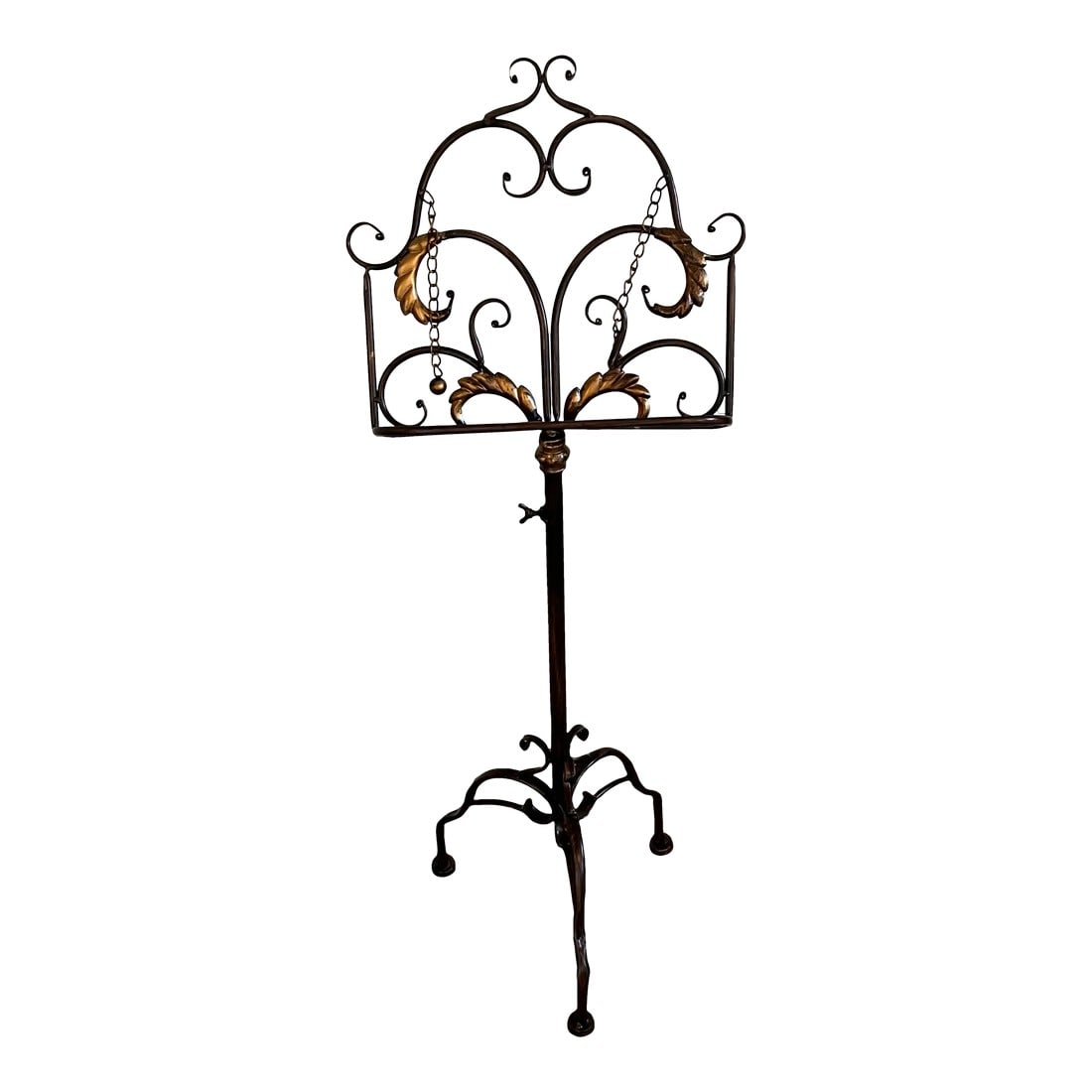 Decorative Music or Book Stand With Acanthus Leaves (1 of 12)