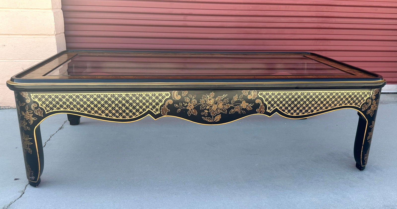 Drexel Heritage Et.Cetera Chinoiserie Rectangular Coffee Table - 4