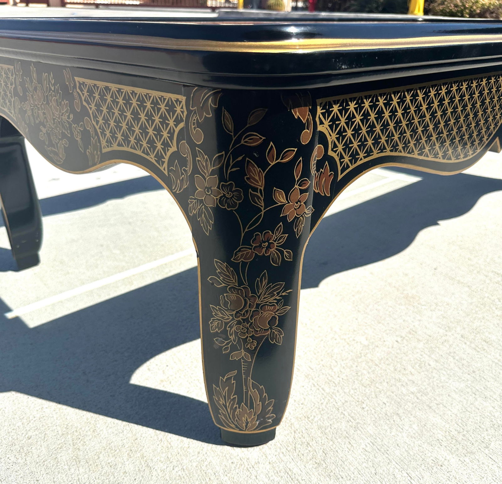 Drexel Heritage Et.Cetera Chinoiserie Rectangular Coffee Table - 9