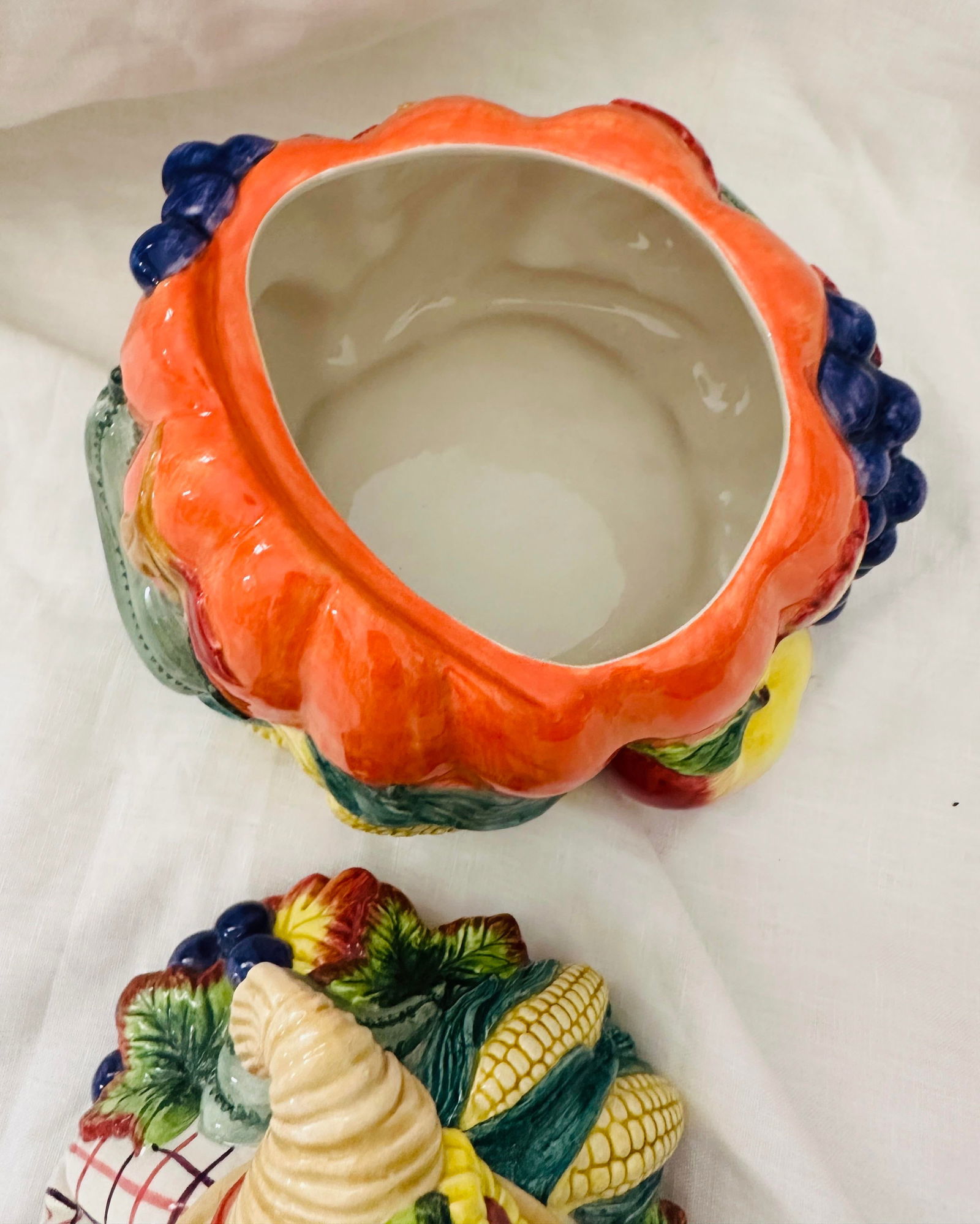 Fitz & Floyd "Scarecrow" Figural Cookie Jar - 5