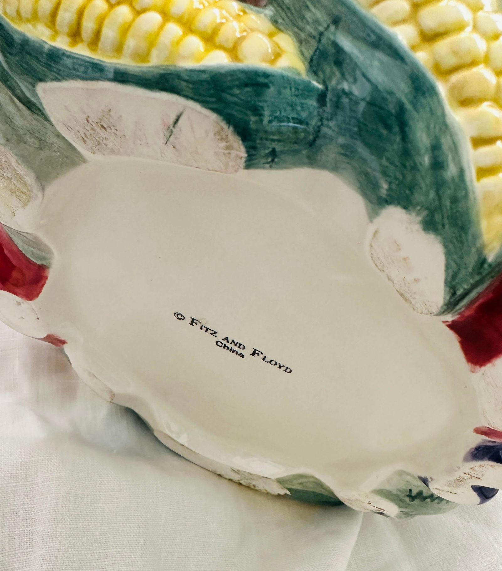 Fitz & Floyd "Scarecrow" Figural Cookie Jar - 9