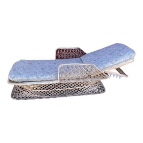 1960s Mid-Century Russell Woodard Spun Fiberglass Chaise Lounge