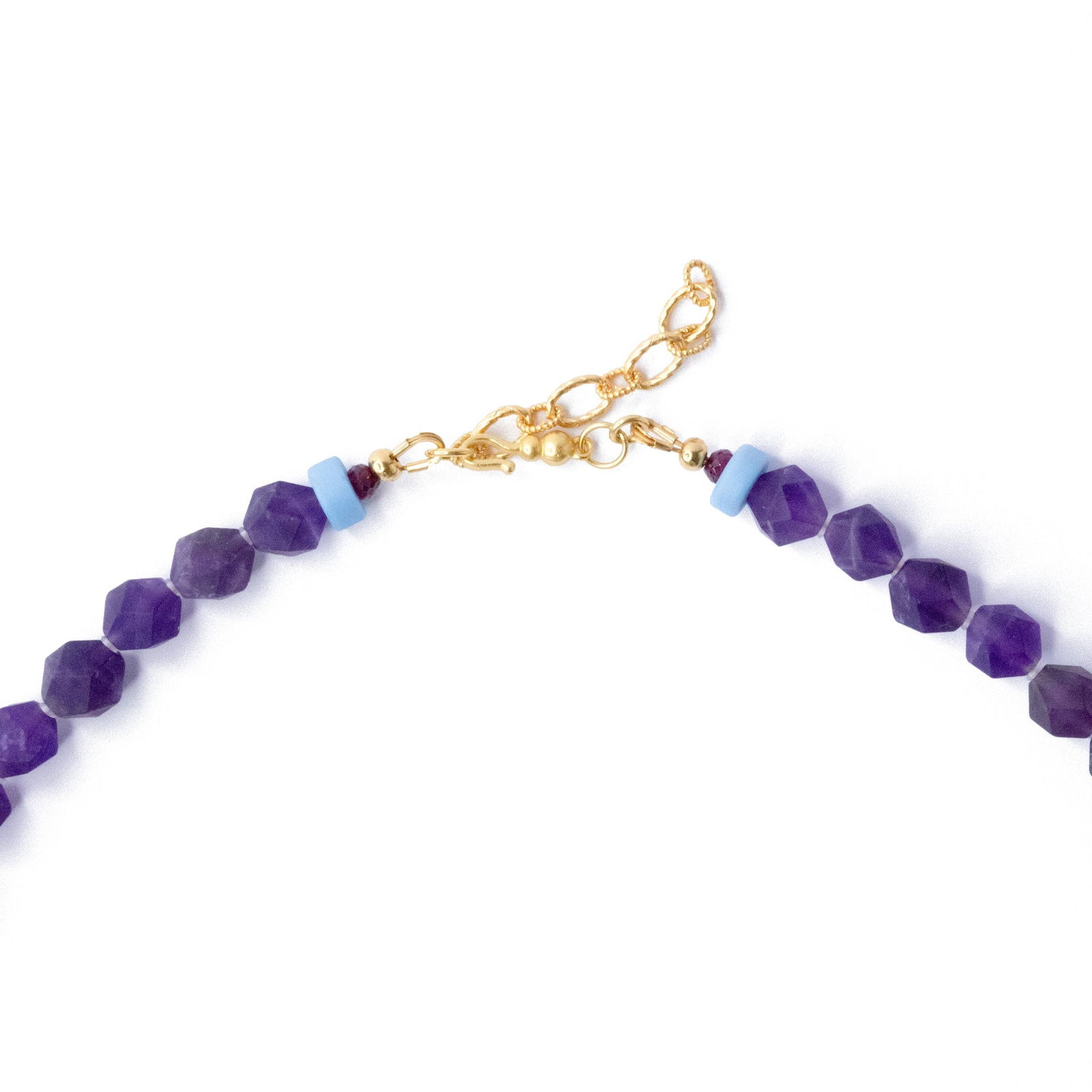 Purple Amethyst Necklace - 4