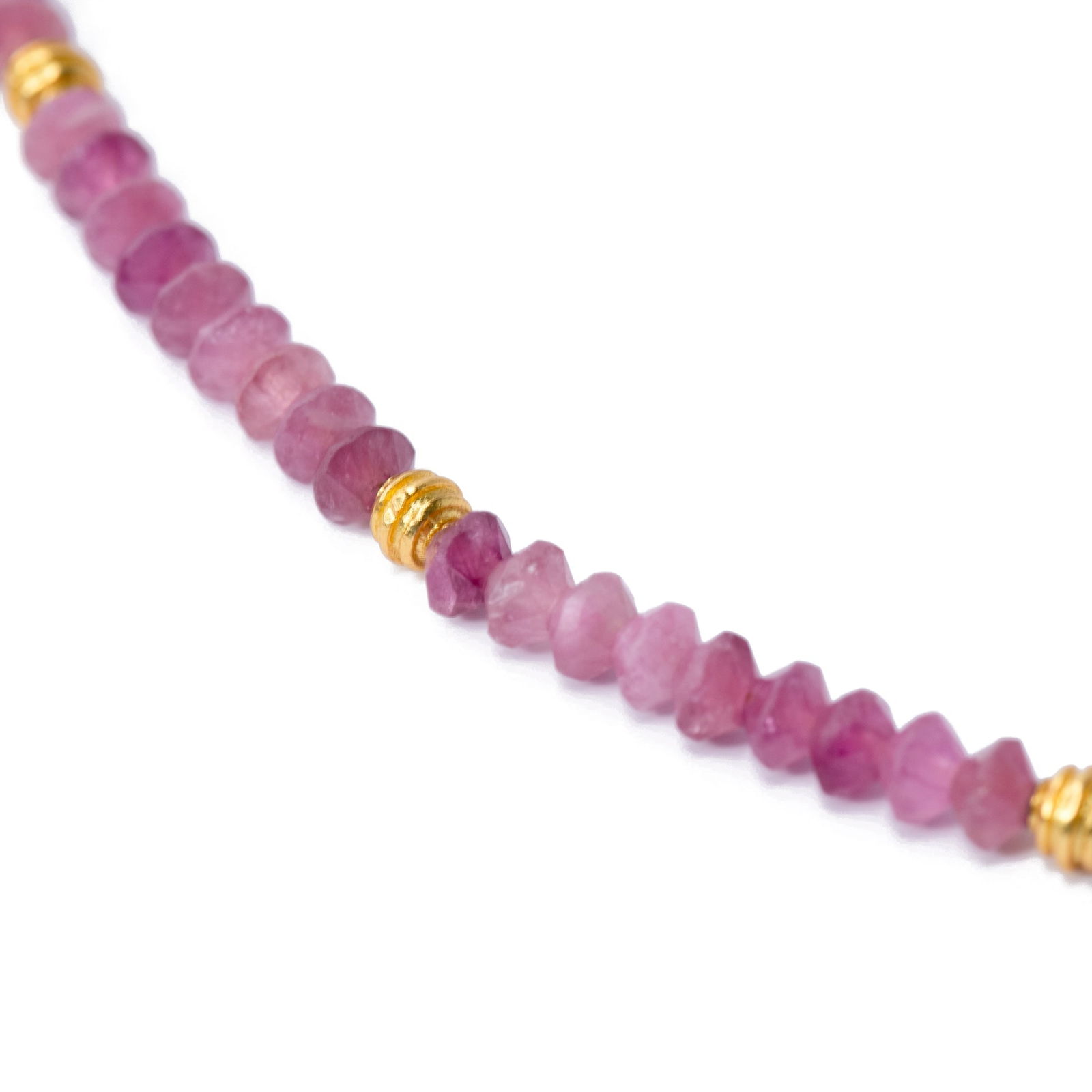 Pink Tourmaline Necklace - 4
