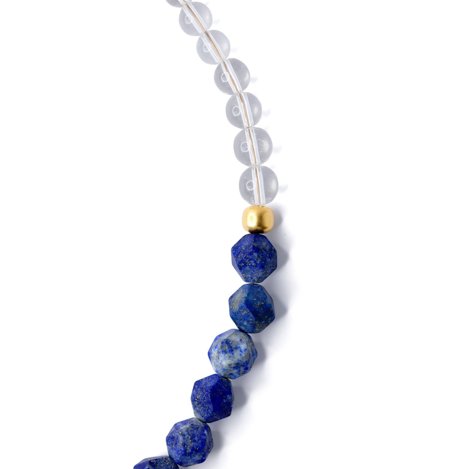 Pearl Lapis Lazuli Necklace - 4