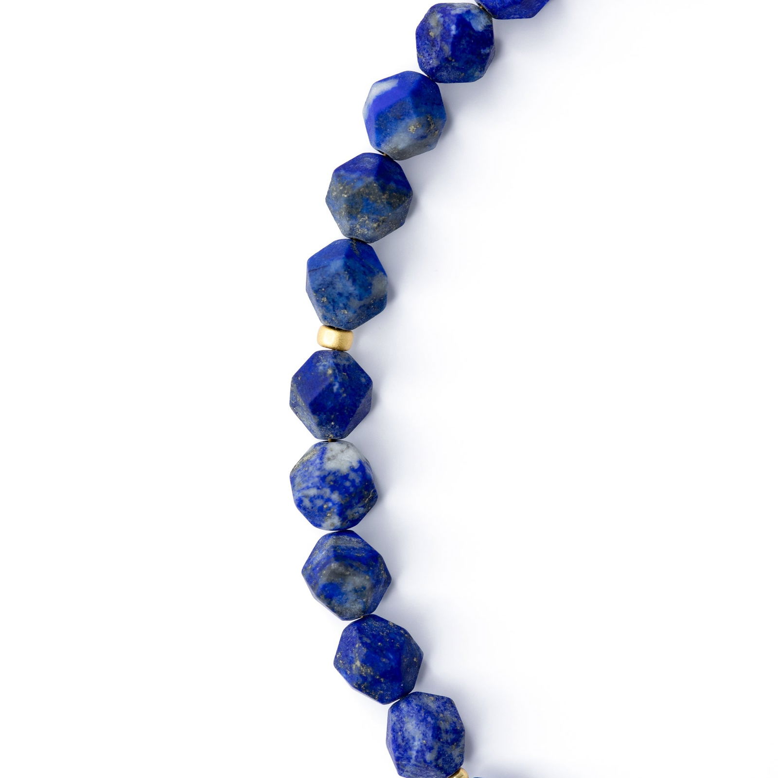 Pearl Lapis Lazuli Necklace - 6