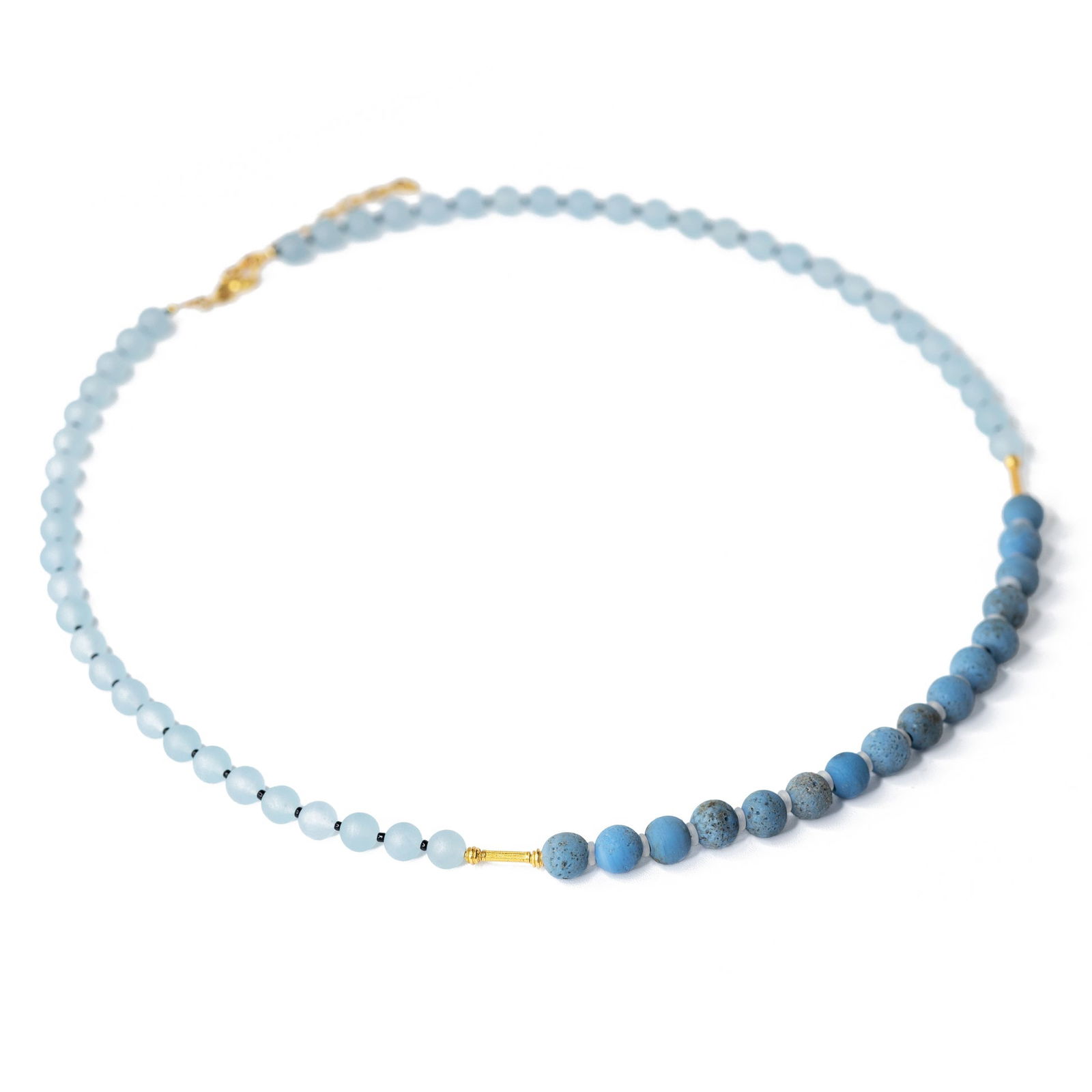 Blue Chalcedony Necklace - 10