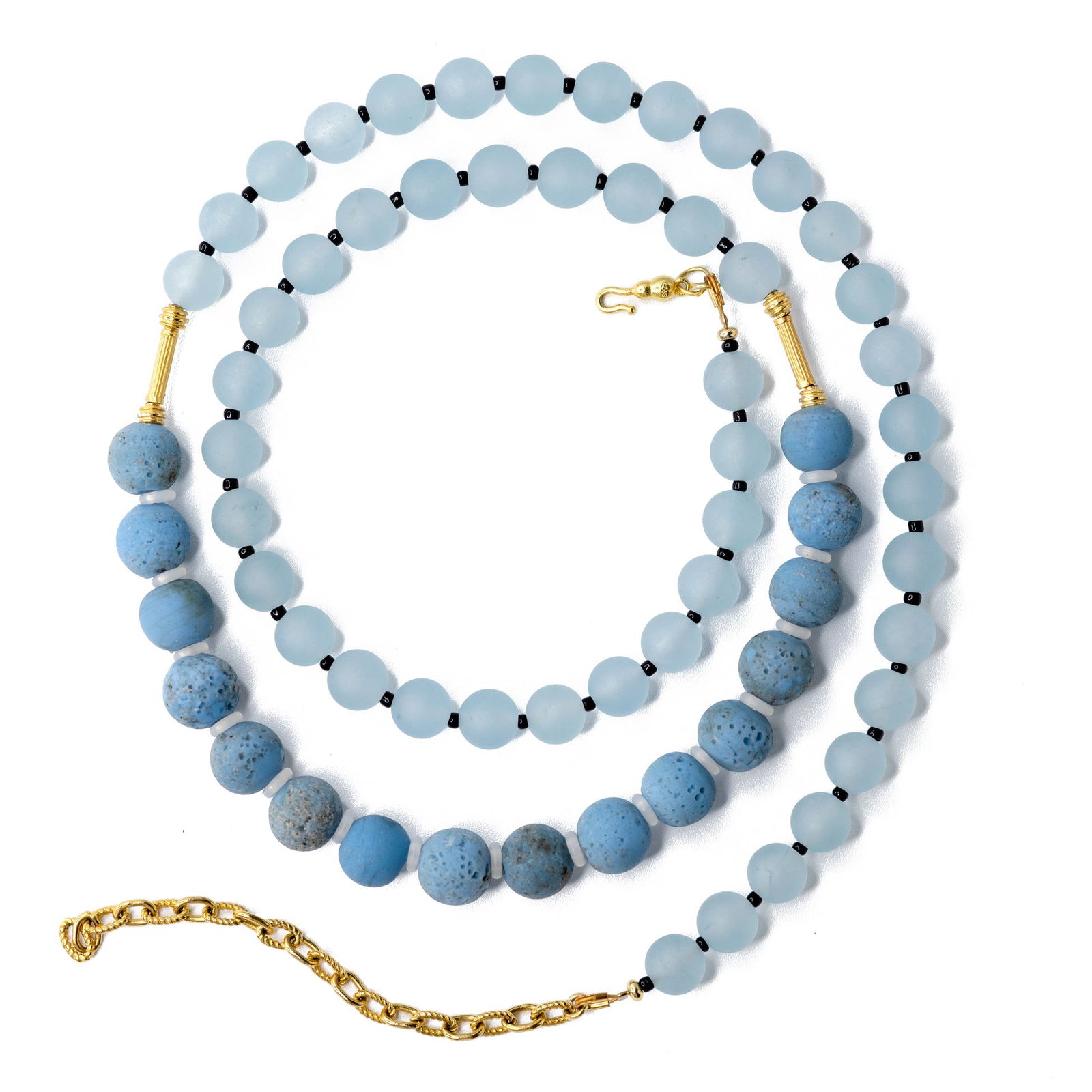 Blue Chalcedony Necklace - 3