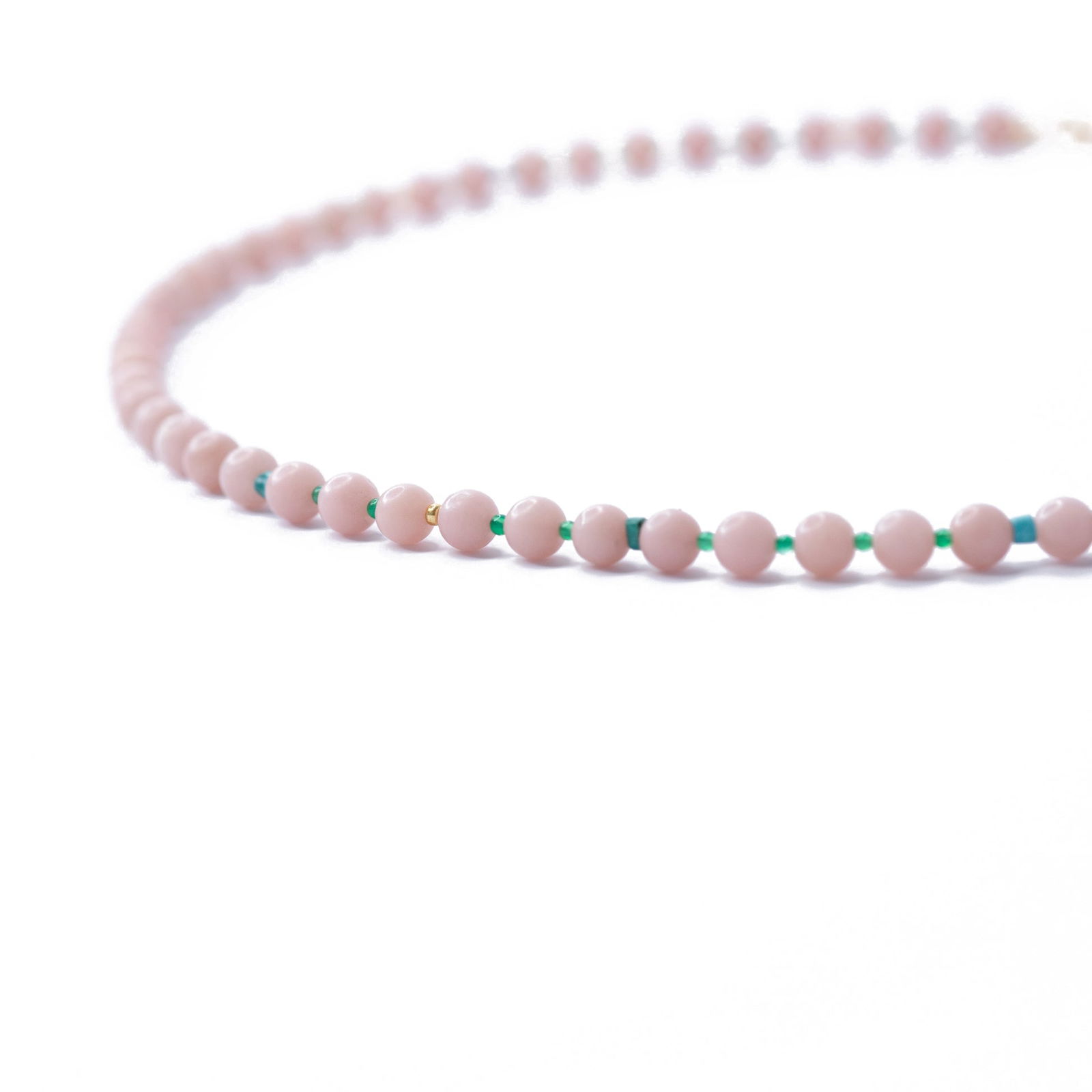 Pink Opal Mika Necklace - 4