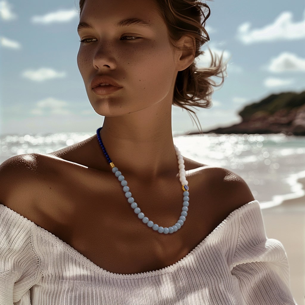 Angelite Luxe Necklace - 2