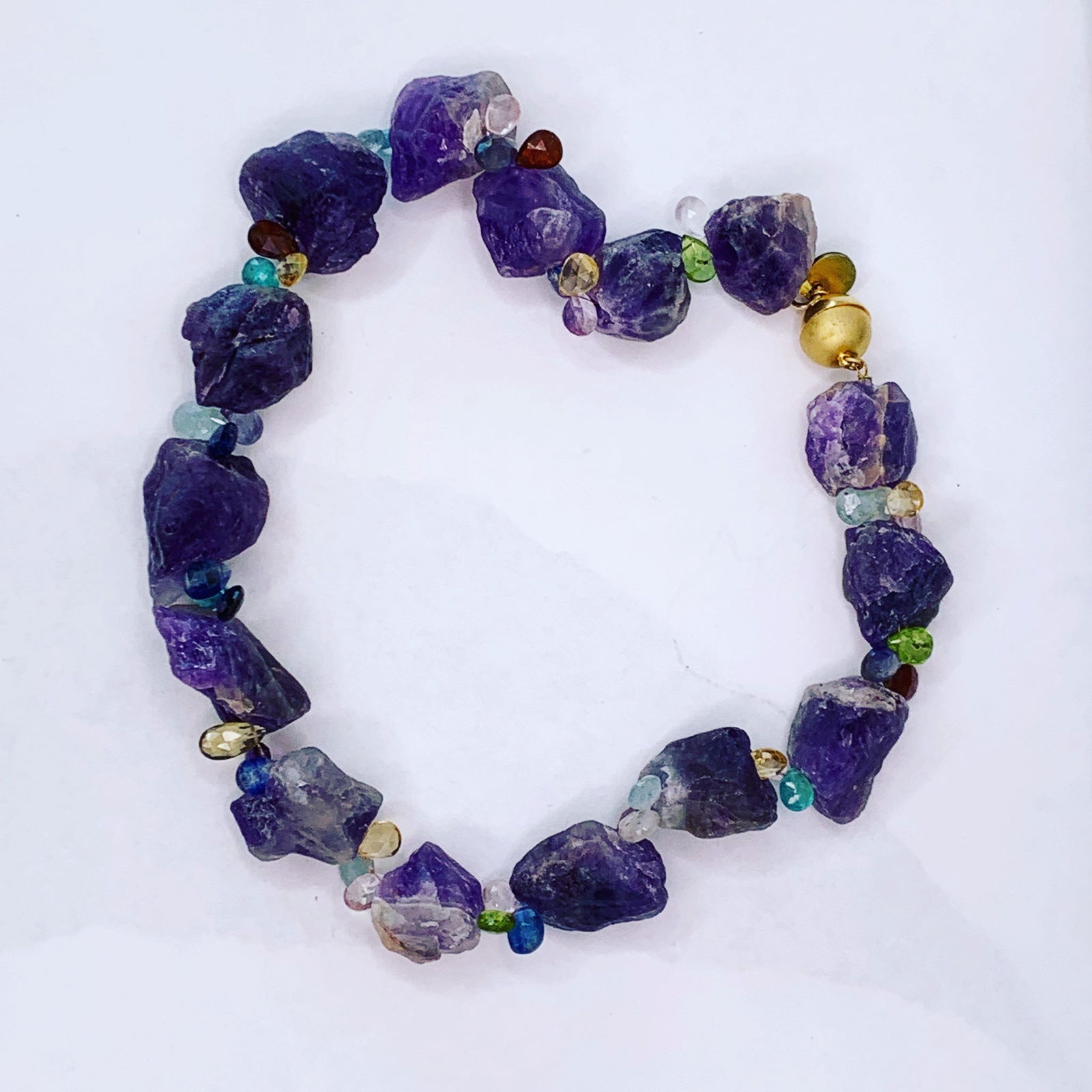 Raw Amethyst Necklace - 2